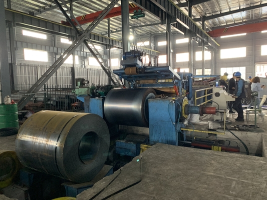 MA-(0,2～1)×600mm Thin Sheet Slitting Line sertifikat CE dan desain sepcial sesuai kebutuhan