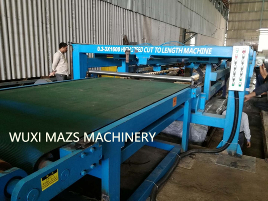 Otomatisasi untuk Pemotongan Pelat Baja Tahan Karat –Jalur Mesin Sepanjang Panjang dengan MA 3X1600mm Presisi Tinggi