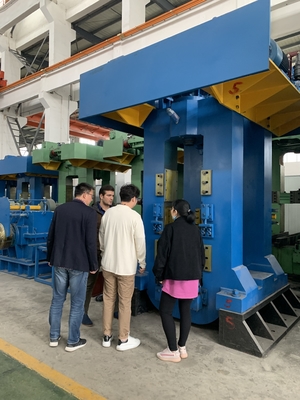Otomatis 4 Hi Steel Cold Rolling Mill 1.5mm Kontrol Listrik Siemens