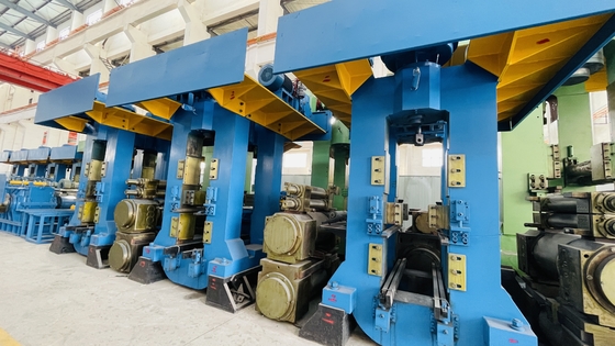 Three Stands 50Hz Continuous Cold Rolling Mill Empat Tinggi Dengan Motor DC