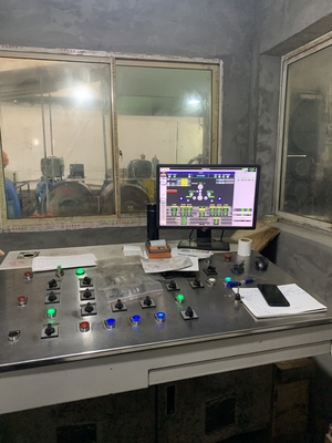 Two Stands Continuous Cold Rolling Mill 700mm Dengan Daya Motor AC 480KW Siemens PLC