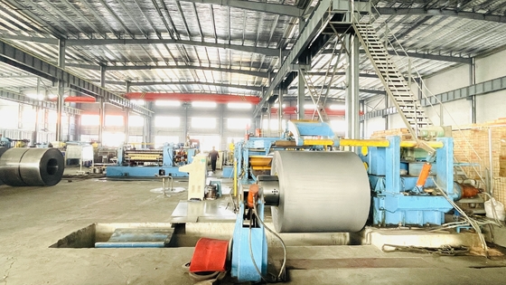 3phases Metal Sheet Slitter Machine 20m / Min Plat Galvanis