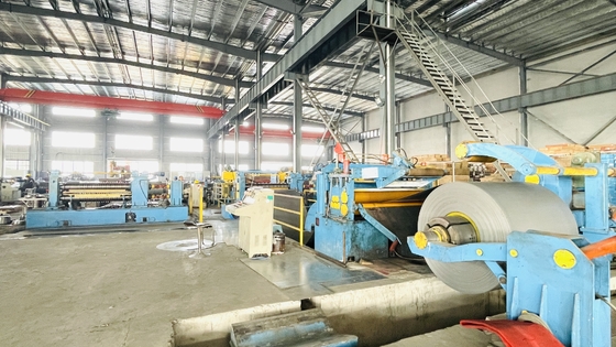 3phases Metal Sheet Slitter Machine 20m / Min Plat Galvanis