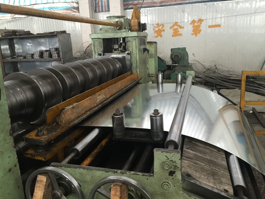 MAZS ( 0.2-1)x600 Slitting line digunakan untuk gulungan dingin, gulungan galvanis, decoiling, slitting dan recoiling