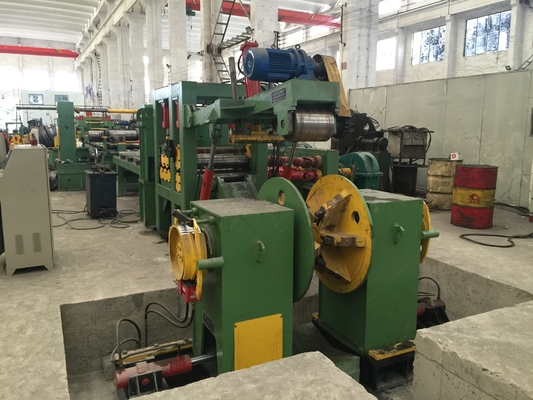MAZS ( 0.2-1)x600 Slitting line digunakan untuk gulungan dingin, gulungan galvanis, decoiling, slitting dan recoiling