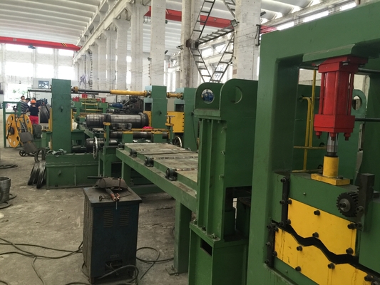 MAZS ( 0.2-1)x600 Slitting line digunakan untuk gulungan dingin, gulungan galvanis, decoiling, slitting dan recoiling