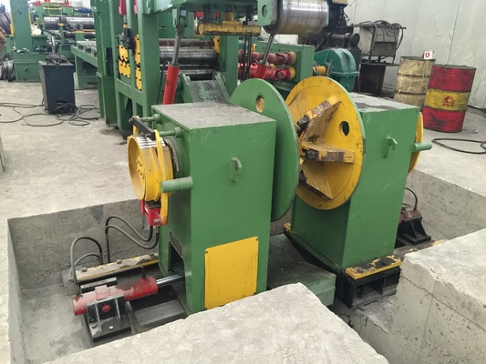 MAZS ( 0.2-1)x600 Slitting line digunakan untuk gulungan dingin, gulungan galvanis, decoiling, slitting dan recoiling