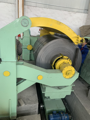 MAZS- (0,3-2) × 1300mm Metal Coil Slitter untuk Bahan gulungan: baja karbon, baja tahan karat, pelat galvanis dan sebagainya