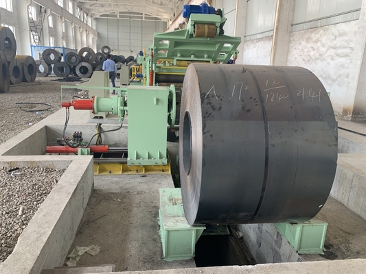 MAZS- (0,3-2) × 1300mm Metal Coil Slitter untuk Bahan gulungan: baja karbon, baja tahan karat, pelat galvanis dan sebagainya