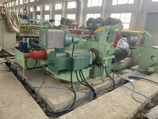 MA-(1~6) ×1600mm Steel Coil Slitting Line dengan 132KW coil max 30T kecepatan slitting 60-100M/min