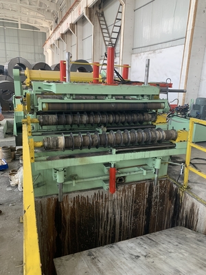 MA-(1~6) ×1600mm Steel Coil Slitting Line dengan 132KW coil max 30T kecepatan slitting 60-100M/min