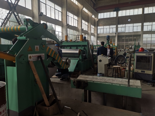 Mesin Pemotong Lembaran Baja Otomatis 7.5KW dengan Sistem Kontrol PLC