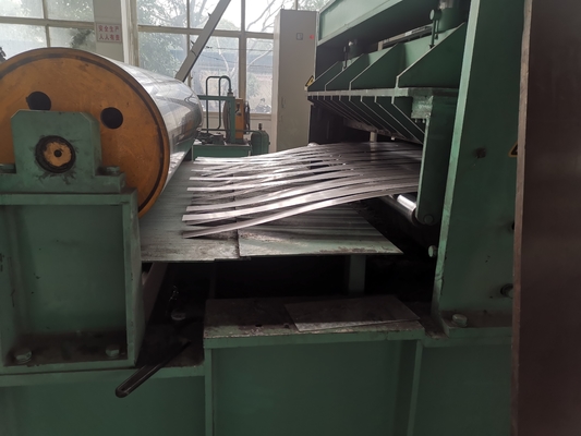 Mesin Pemotong Lembaran Baja Otomatis 7.5KW dengan Sistem Kontrol PLC