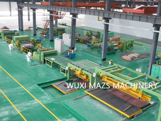MA 4X1800mm Automation untuk Stainless Steel Cut –To-Length Blacking Lines dengan Presisi Tinggi