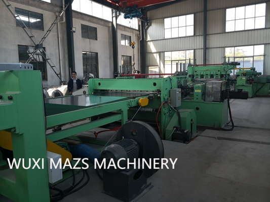 Otomasi untuk Plat Stainless Steel Cut –To-Length Blacking machine Line dengan MA 4X1800mm presisi tinggi