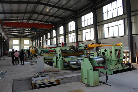 MA-(0,3～3)×1600mm GI PPGI Coil Slitting Machine untuk ketebalan 0,3-3 adalah lembaran tipis