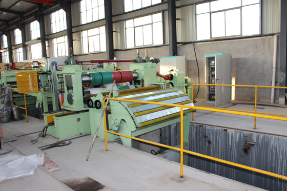 MA-(0,3～3)×1600mm GI PPGI Coil Slitting Machine untuk ketebalan 0,3-3 adalah lembaran tipis