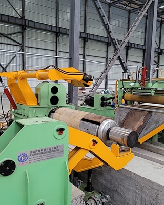 Garansi 1 Tahun Mesin Slitting Lembaran Baja 7.5KW