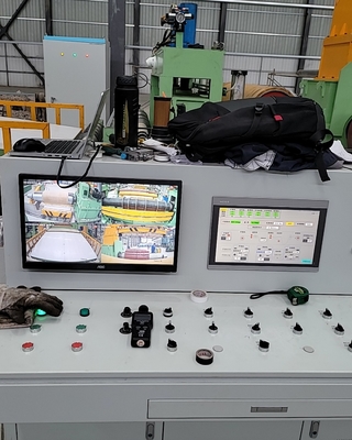 Mesin Slitting Line 6000 * 2200 * 1800mm Berkecepatan Tinggi untuk Produksi Industri