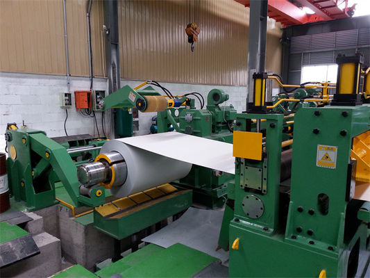 GI PPGI Steel Coil Slitting Machine, Garis Slitting Berkecepatan Tinggi 80m / mnt