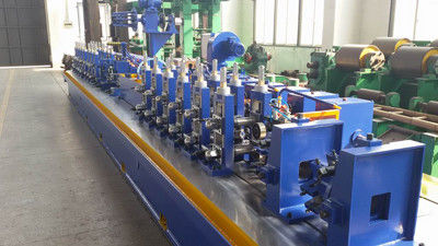 80m / mnt Pabrik Pipa Dilas Frekuensi Tinggi, Peralatan Pabrik Tabung Lurus Seam Welded