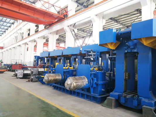 Empat Tinggi Dua Berdiri Tandem Cold Rolling Mill Carbon Steel