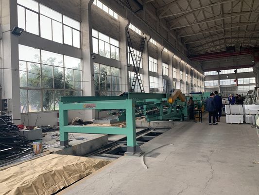Mesin Pemotong Lembaran Baja Otomatis 7.5KW dengan Sistem Kontrol PLC