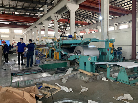Mesin Menggorok Baja Coil 1600mm Berkecepatan Tinggi