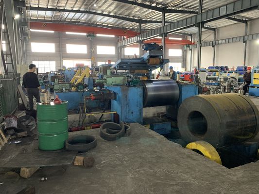 Mesin Penggorok Strip Baja Tebal Tengah, Mesin Penggorok Presisi 3-10mm
