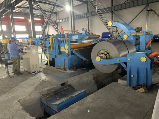 1500mm Steel Strip Slitting Machine, High Speed ​​Precision Slitting Line