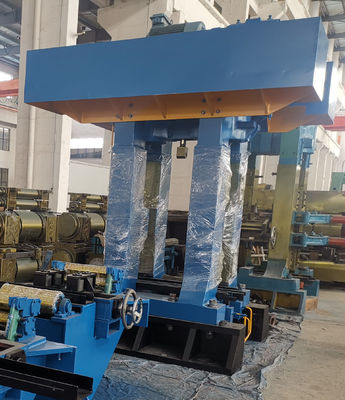 250x500mm Metal Coil 2 Hi Cold Rolling Mill Equipment dengan kecepatan stabil dan digunakan untuk membuat pipa