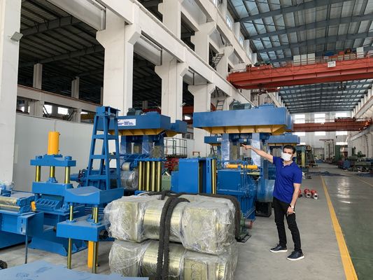 150m/Min Dua Stand Reverse Cold Rolling Mill Untuk Tembaga Baja Karbon