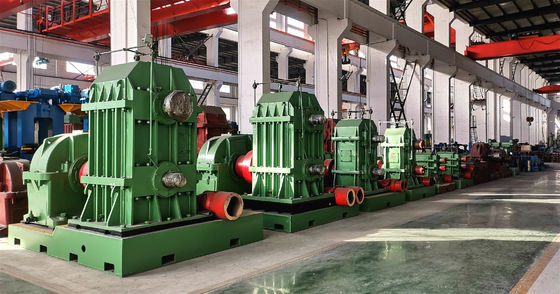 High Speed ​​Four Stand 800mm Continuous Cold Rolling Mill line digunakan untuk membuat pipa Q195, Q215, Q235