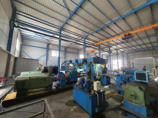 ISO 4 Hi Cold Rolling Mill Dengan Sistem Kontrol Tekan Mekanik Penuh
