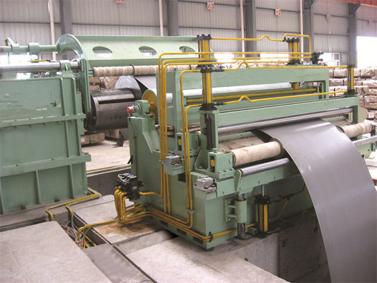 Tiga Langkah 20m / mnt 2000mm Mesin Slitter Lembaran Logam