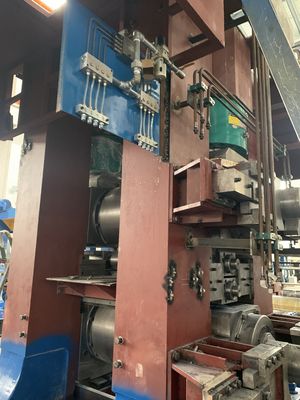 Ø205×750/Ø650×700 750mm Empat Hi Membalikkan mesin Cold Rolling Mill dengan AGC dikendalikan oleh PLC untuk hot-r non-pengawetan