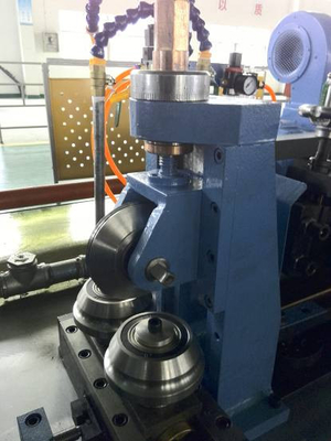 Carbon High Frequency Welded Pipe Mill Membuat Tabung Persegi Persegi Panjang