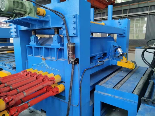 1600mm Lembaran Dipotong Untuk Panjang Garis Servo Drive 100m / Min Slitting